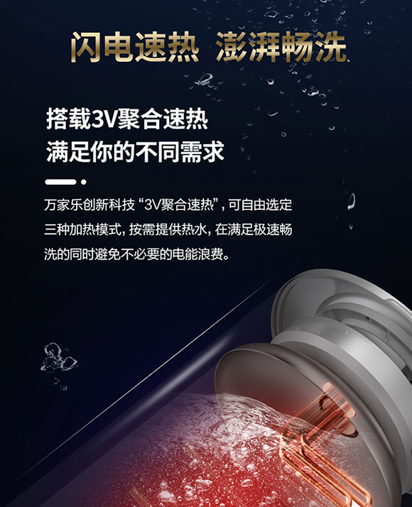 速热系列电热水器  
